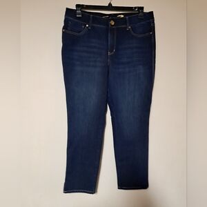 Seven7 Womens Midrise Slim Straight Jeans Sz. 14.